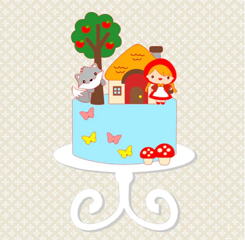 Arquivo de Corte Topo Chapeuzinho Vermelho