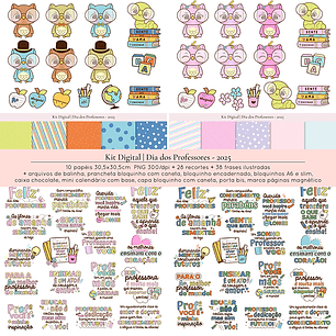 Kit Digital Dia dos Professores - Ve bernardi