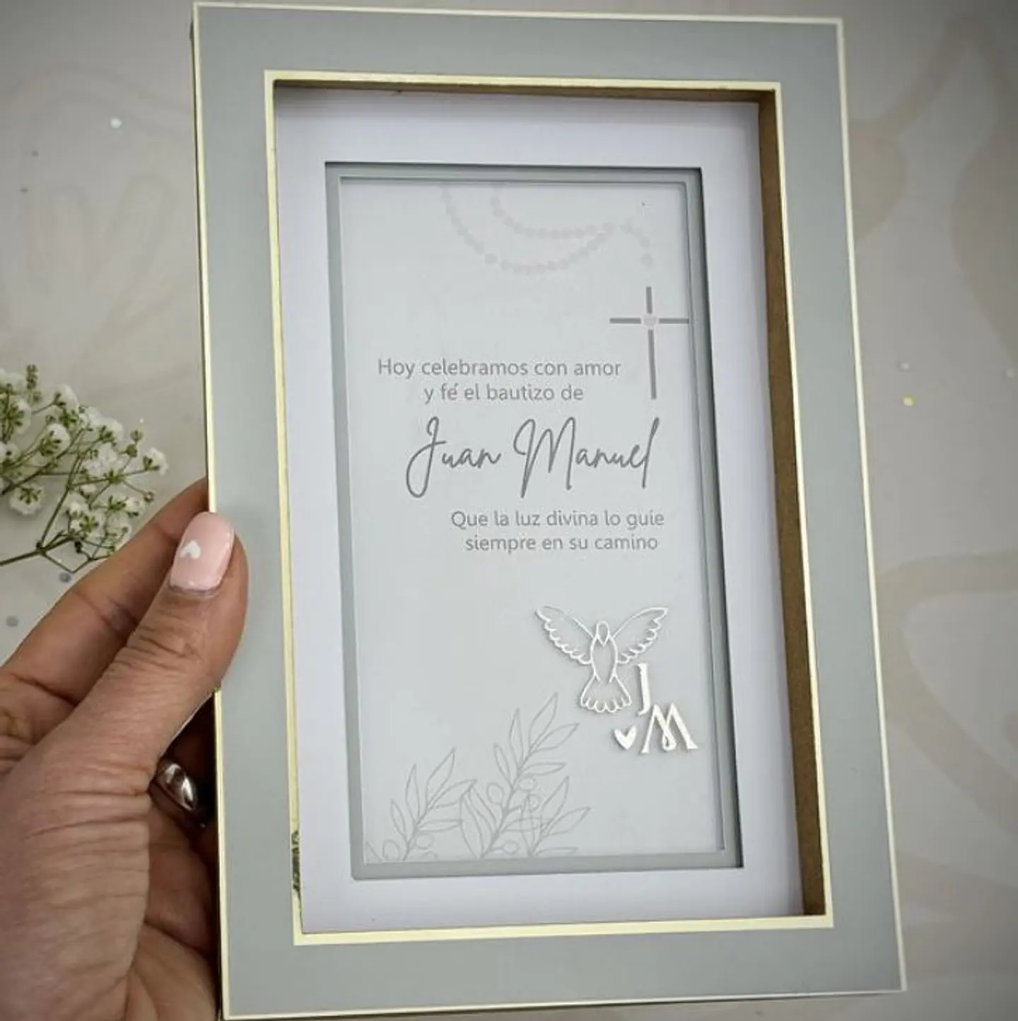 Arquivo de Corte Batizado Super Luxo - imaru 2