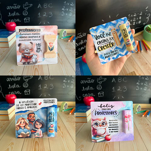 Arquivo Dia dos Professores Card Balinha, Batom ou Bis - Ana Flor