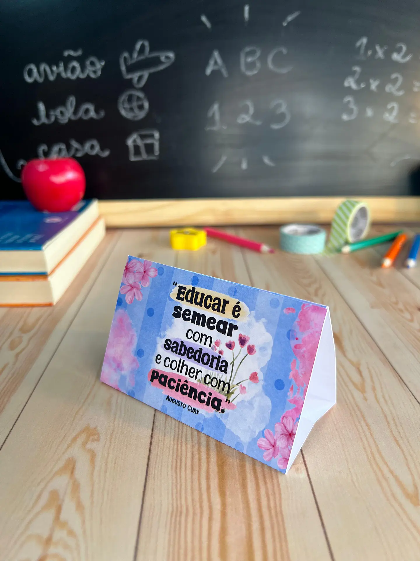 Arquivo Dia dos Professores Calendário de Mesa - Ana Flor 3