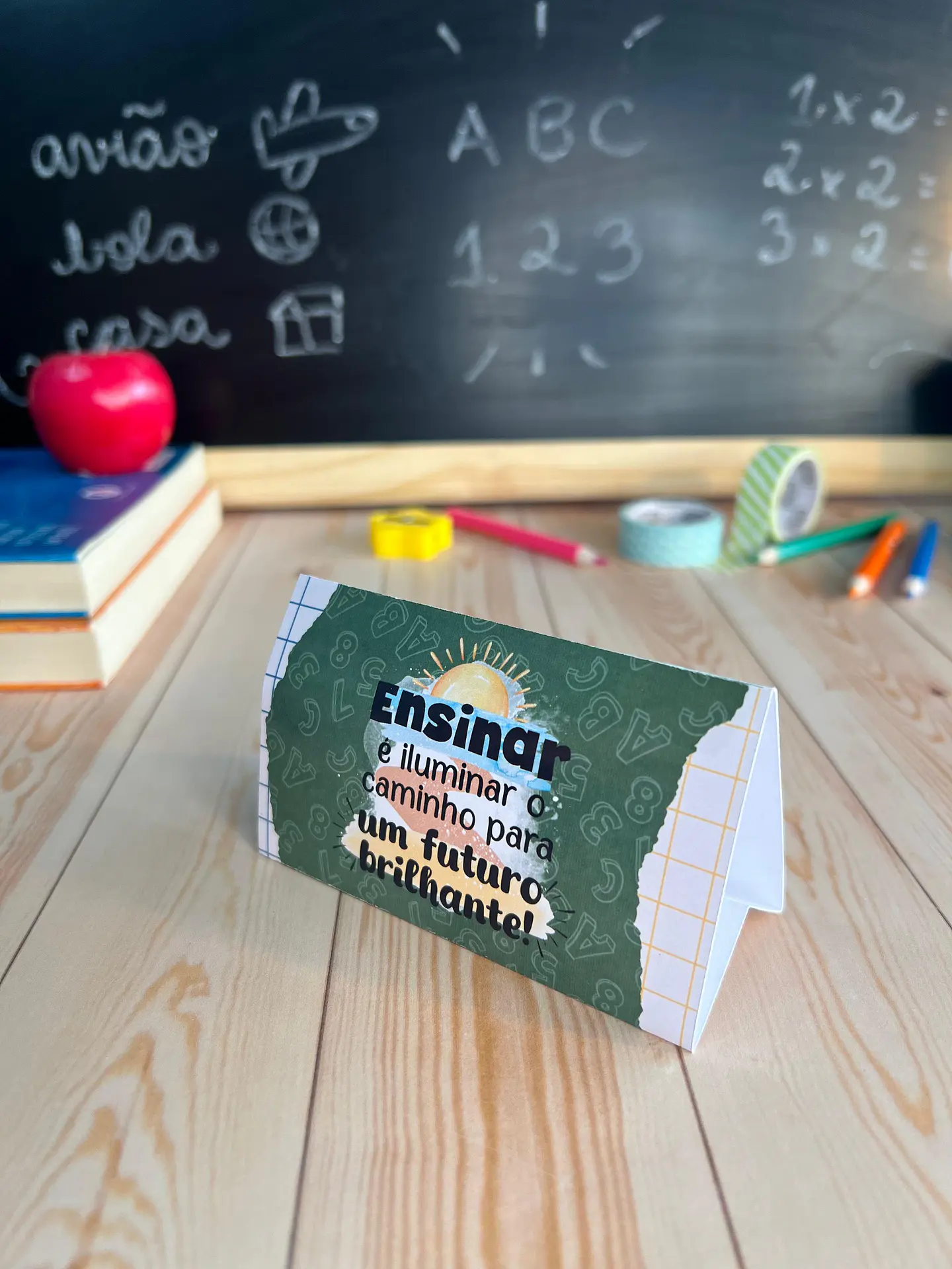 Arquivo Dia dos Professores Calendário de Mesa - Ana Flor 5