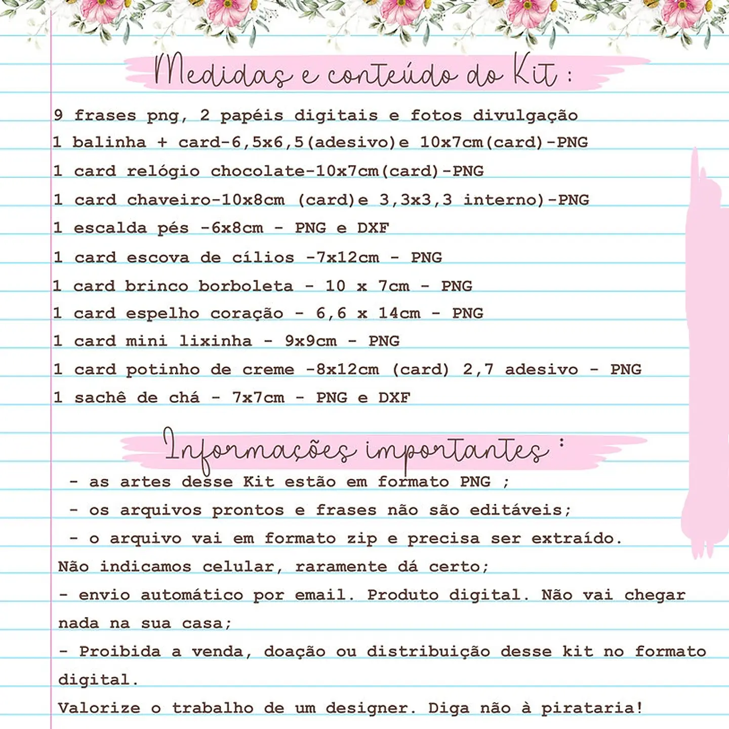 Arquivo Outubro Rosa Combo - Desenhitos da Jana 2