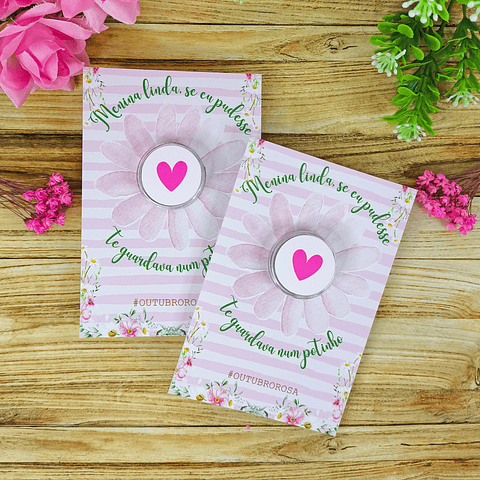 Arquivo Outubro Rosa Card Potinho de Hidratante / Creme