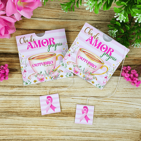 Arquivo Outubro Rosa Sachê de Chá