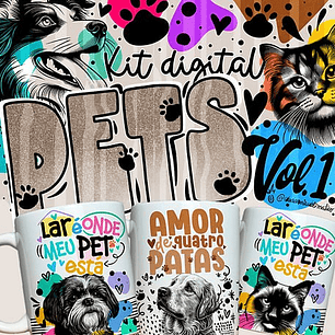 Arquivo Canecas Coleção Pets - Abacaxi