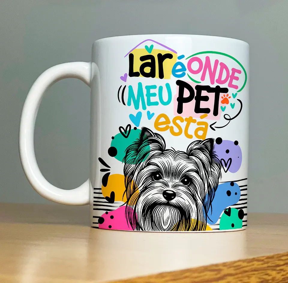 Arquivo Canecas Coleção Pets - Abacaxi 12
