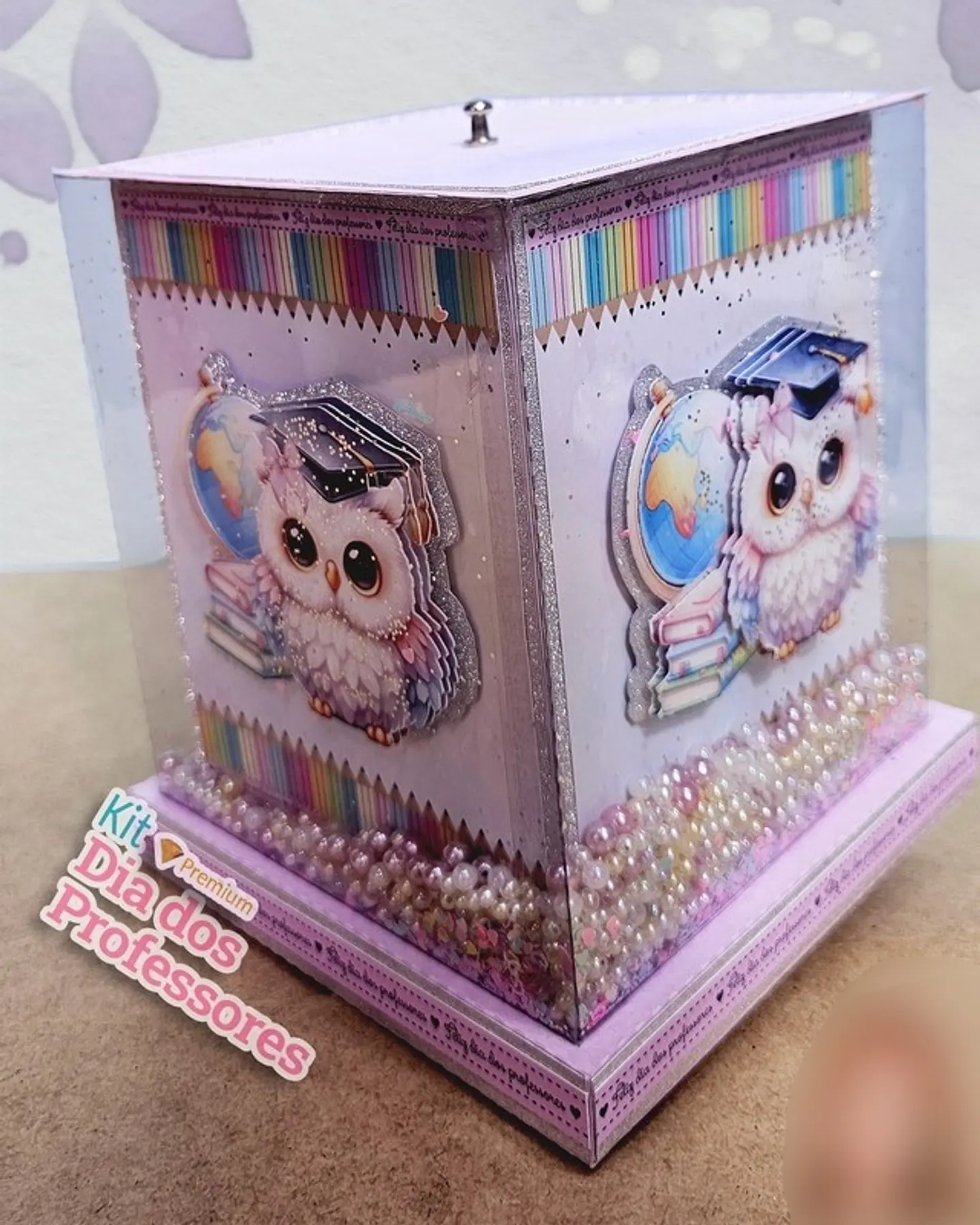 Arquivo Dia Dos Professores Combo Papelaria Corujinha Lilás - Tamires Moura 4