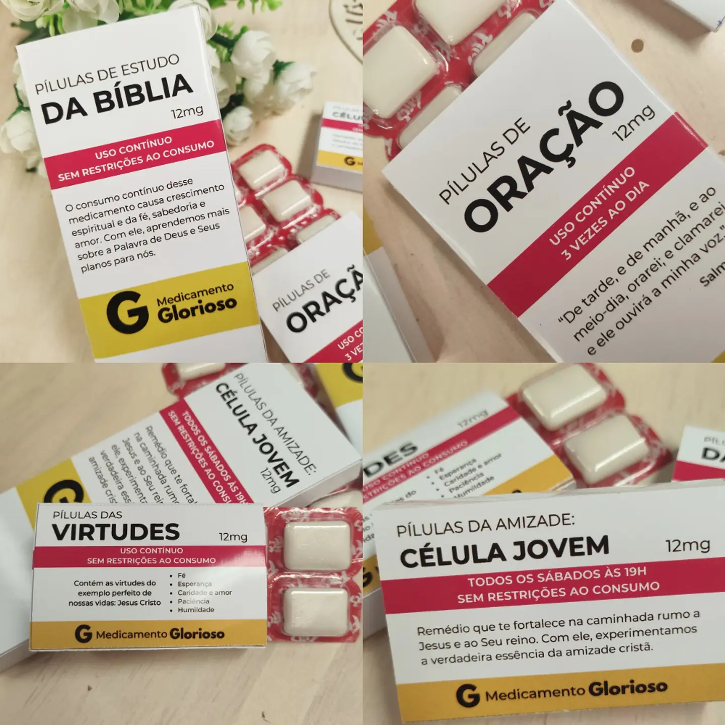 Arquivo Chiclete Remedio Recepção Cristã - Mimo Igreja 1