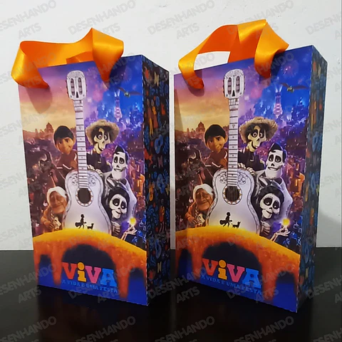 Arquivo de Corte Sacolinha Viva a Vida é uma Festa