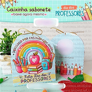Arquivo Dia dos Professores Caixinha Sabonete - Art Ideia