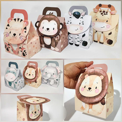 Arquivo de Corte Safari Maletinhas - criar bv