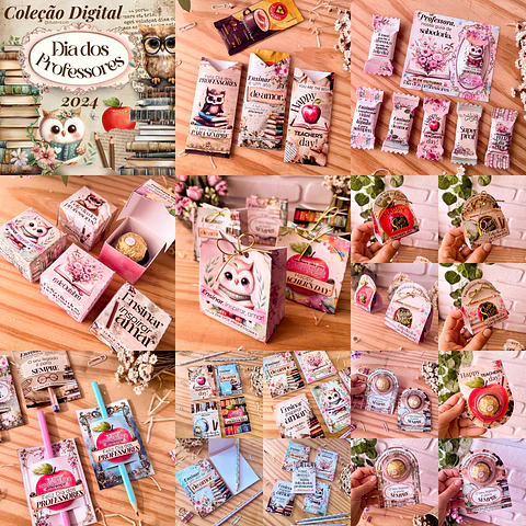 Arquivo Dia dos Professores Combo Completo 2024 - Ilustracin