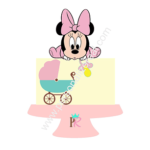 Arquivo de Corte Topo Minnie Baby