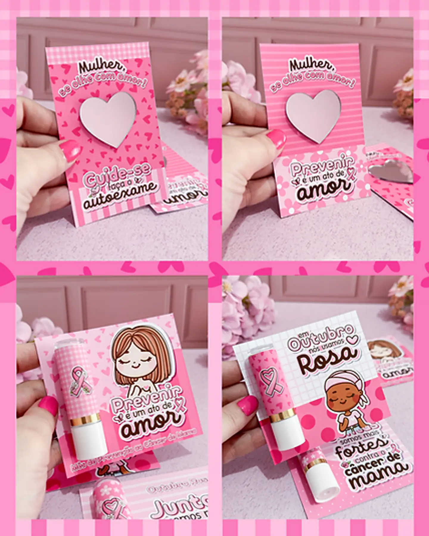 Arquivo Outubro Rosa Combo Completo - Letterinhas 2