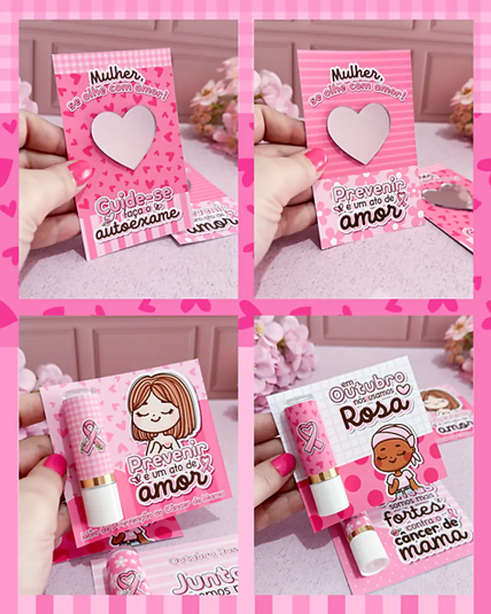 Arquivo Outubro Rosa Combo Completo - Letterinhas 2