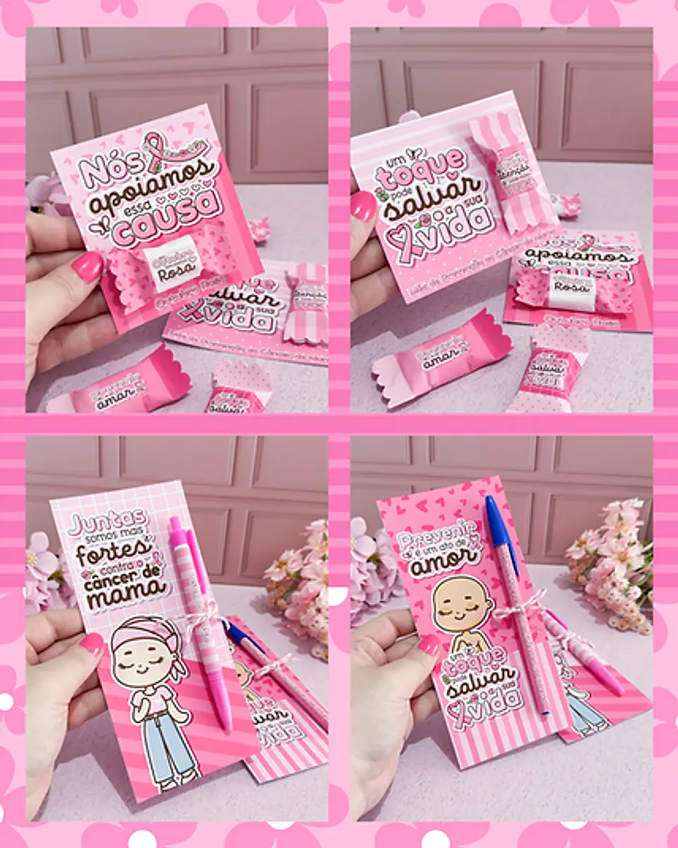 Arquivo Outubro Rosa Combo Completo - Letterinhas 8