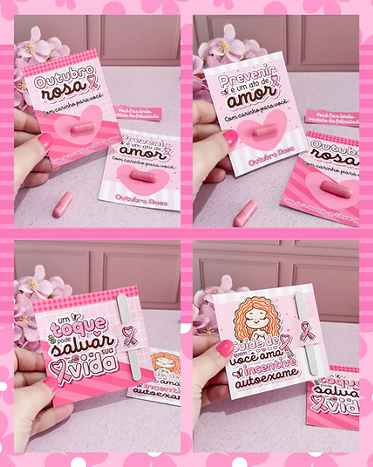 Arquivo Outubro Rosa Combo Completo - Letterinhas 10