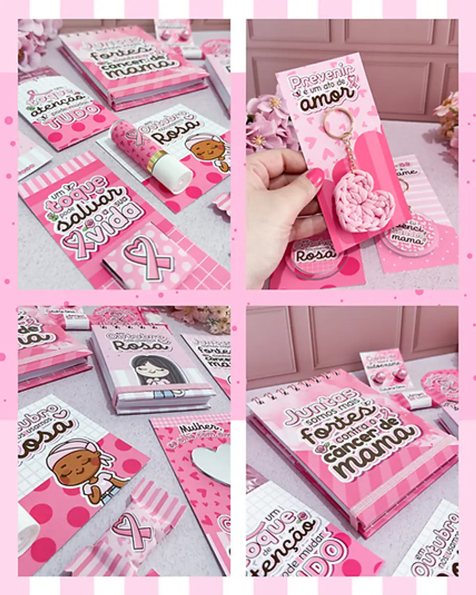 Arquivo Outubro Rosa Combo Completo - Letterinhas 11