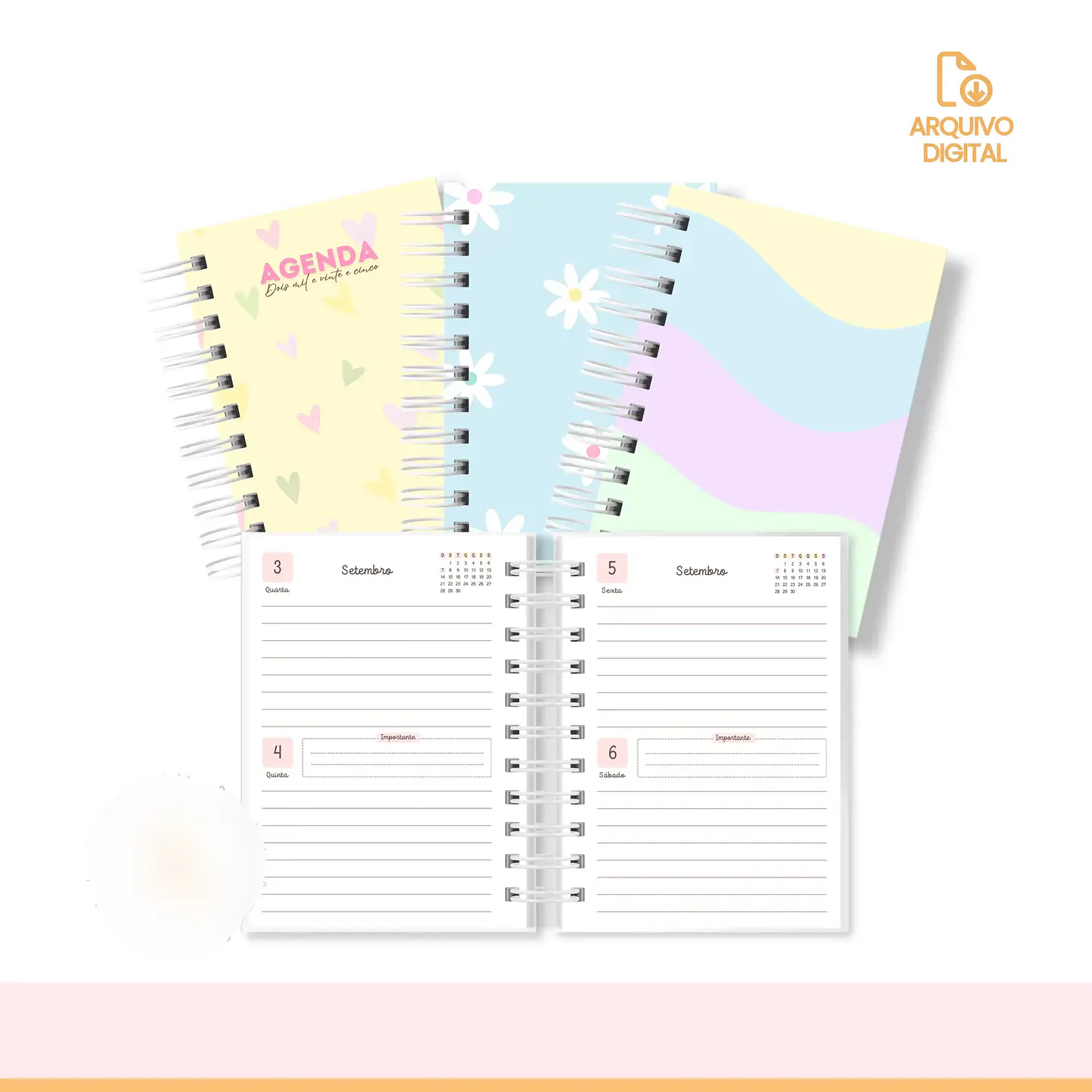 Arquivo Combo Agendas 2025 - Sara Estudio 4