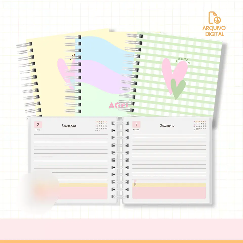 Arquivo Combo Agendas 2025 - Sara Estudio 5