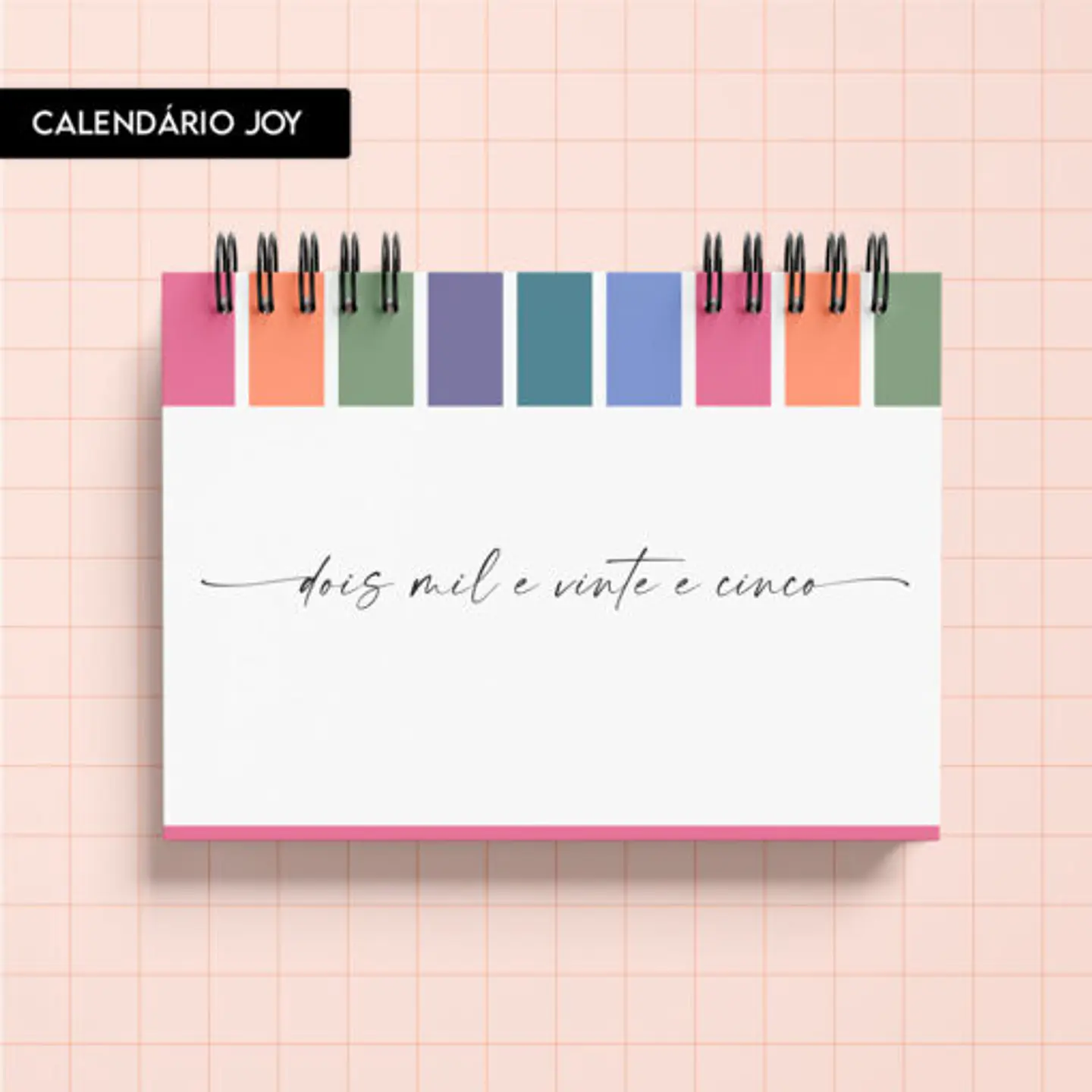  Arquivo Calendário 2025 Joy -  Trilha de Papel 1