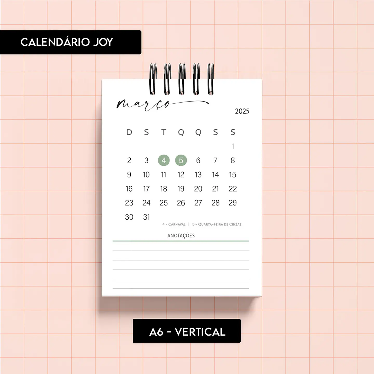  Arquivo Calendário 2025 Joy -  Trilha de Papel 5