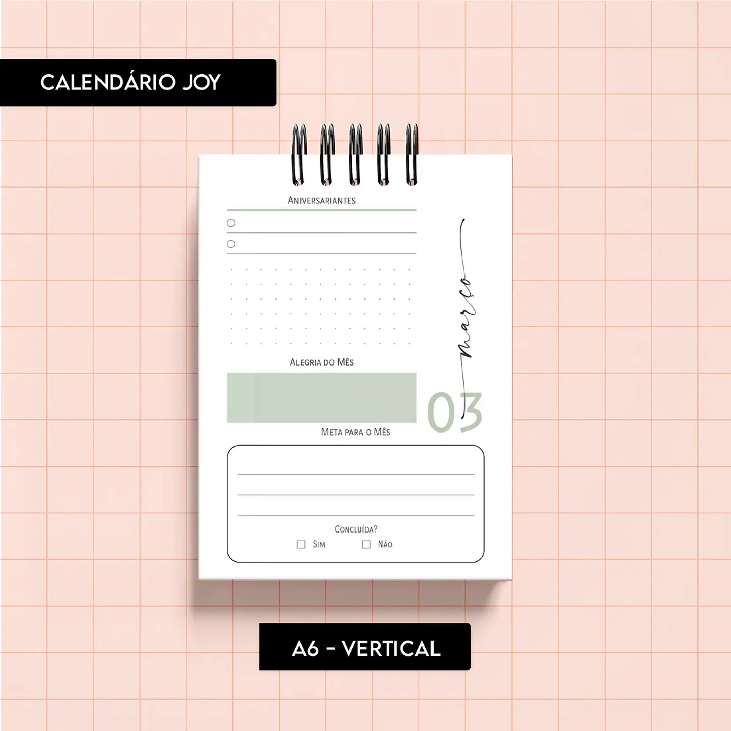  Arquivo Calendário 2025 Joy -  Trilha de Papel 6