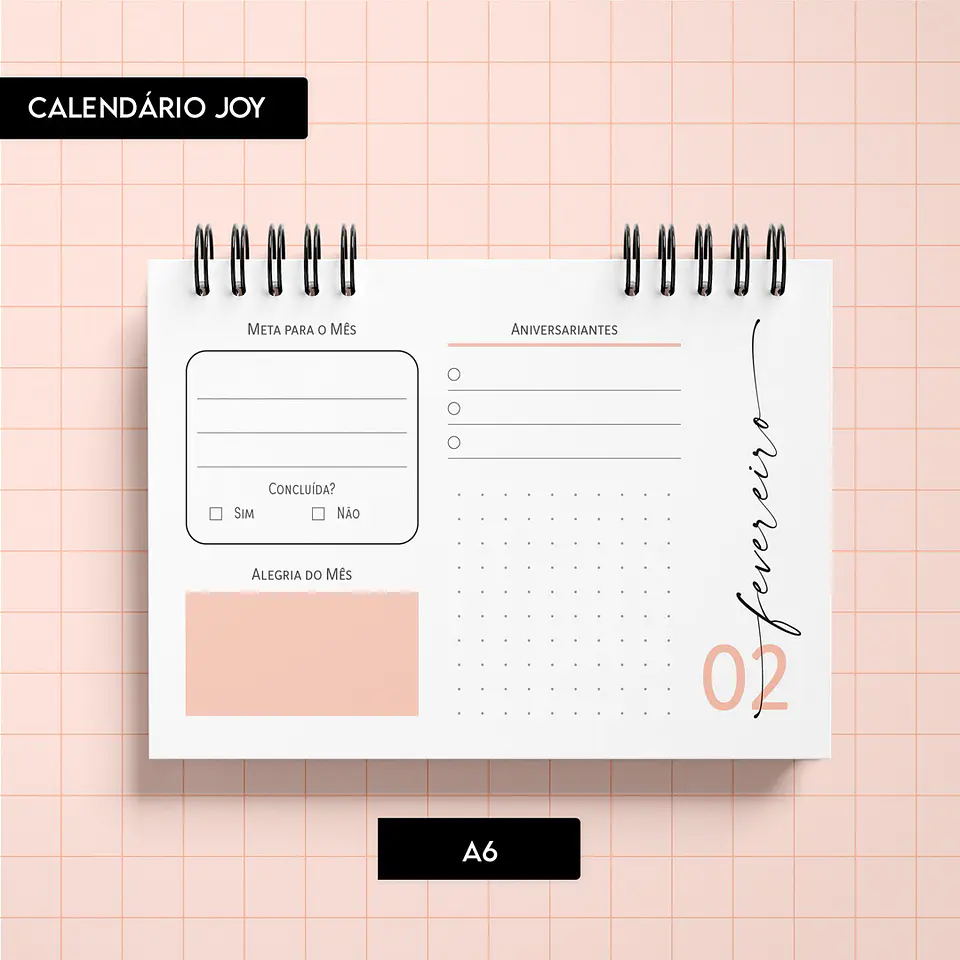  Arquivo Calendário 2025 Joy -  Trilha de Papel 8