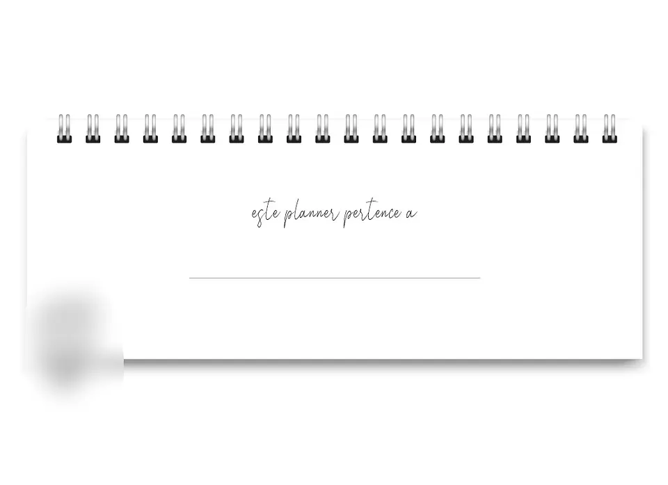 Arquivo Miolo DeskPlanner Cores 2025 - trilha de papel 9