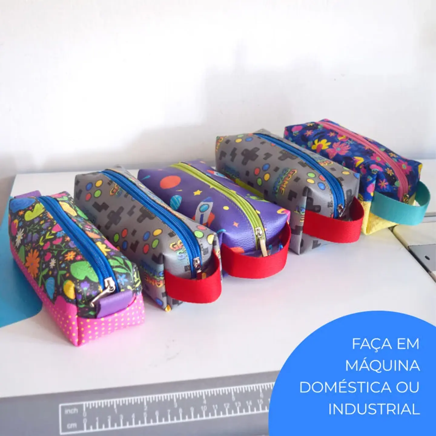  Arquivo Kit de moldes – Necessaires BOX (24 tamanhos diferentes) 5