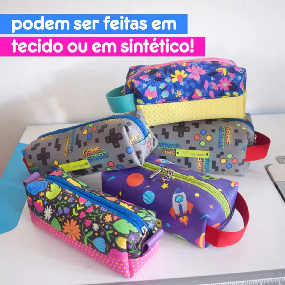  Arquivo Kit de moldes – Necessaires BOX (24 tamanhos diferentes) 7