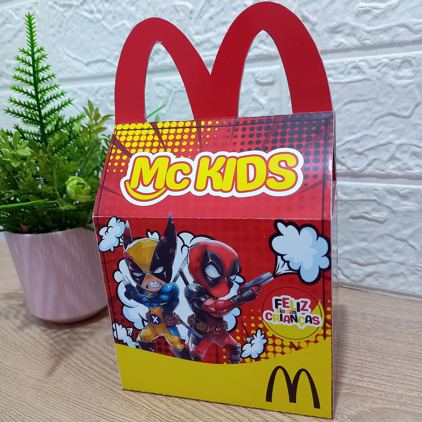 Arquivo Dia das Crianças Caixa Lanche MC Donalds - 21 modelos 12