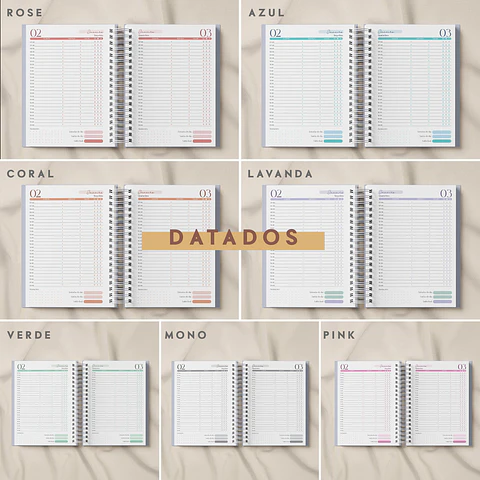 Arquivo Miolo Agendamento Datado 2025 - Amarantto