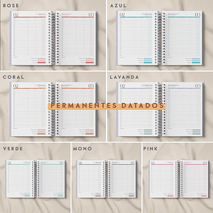 Arquivo Miolo Agendamento Permanente Datado 2025 - Amarantto