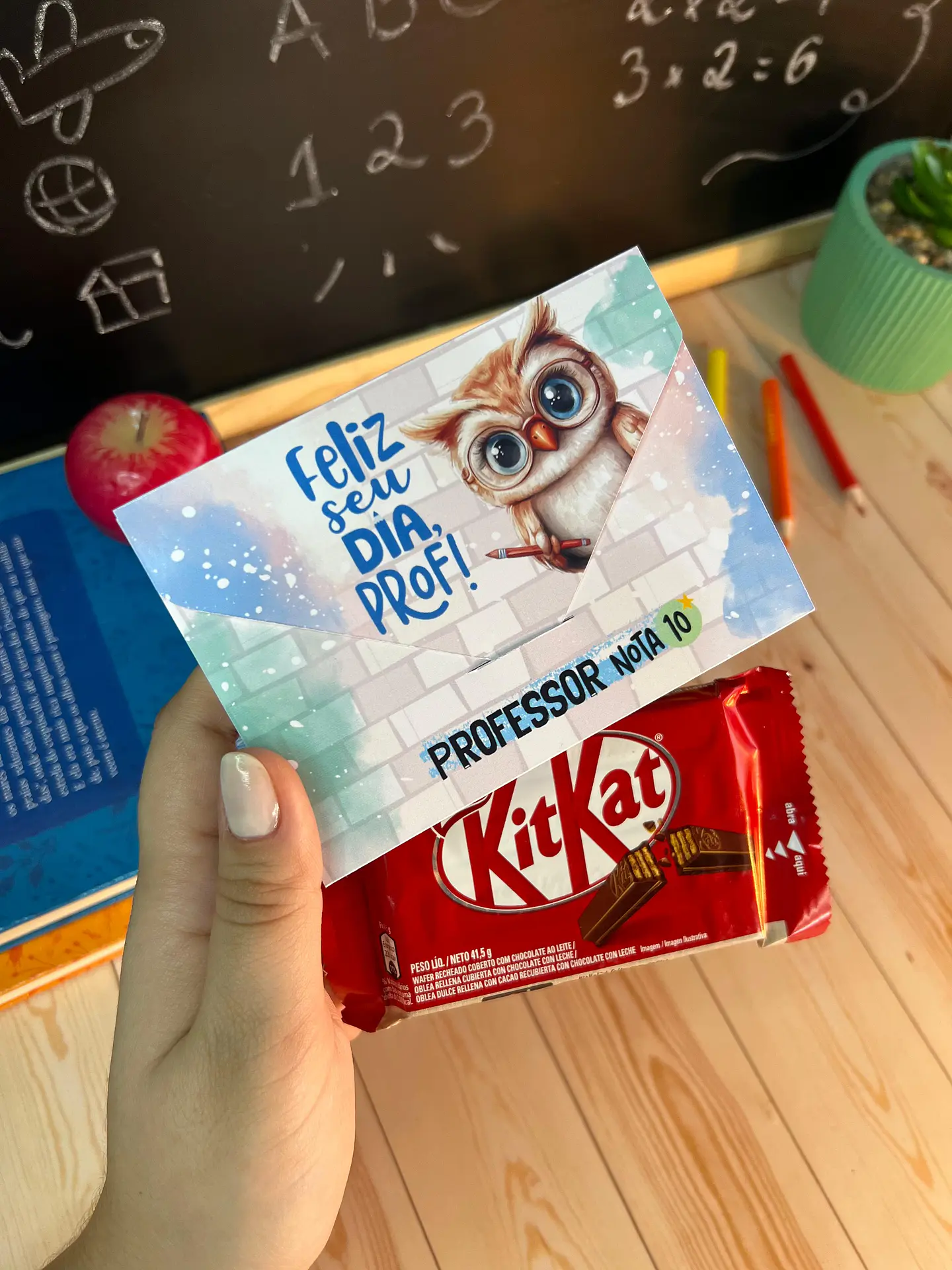  Arquivo Dia dos Professores Caixa Kit Kat - Ana Flor 6