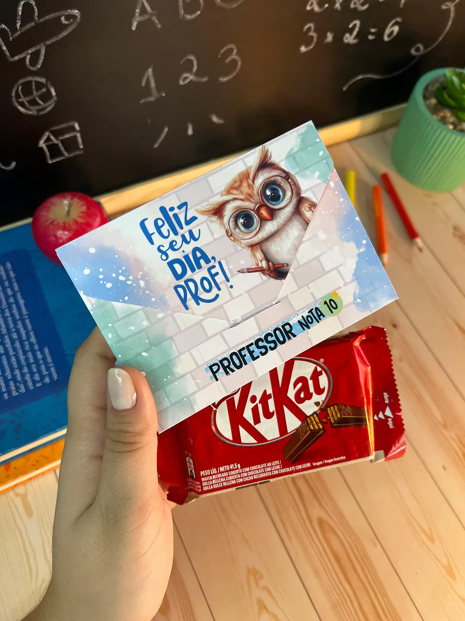 Arquivo Dia dos Professores Caixa Kit Kat - Ana Flor 6