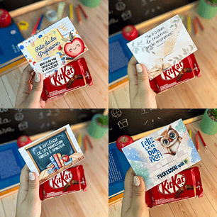  Arquivo Dia dos Professores Caixa Kit Kat - Ana Flor