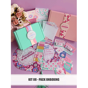 Arquivo Pack Unboxing Coleção Flowers - tita
