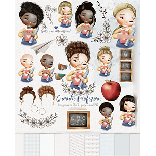 Kit Digital Dia dos Professores - Carinas