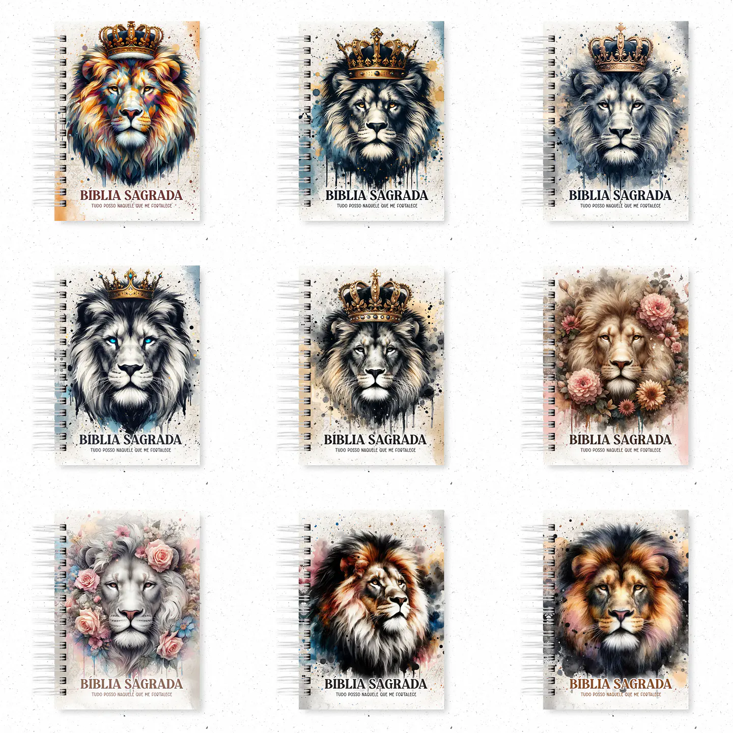 Arquivo Combo Capas Cristão Leão de Judá - Brunna 1