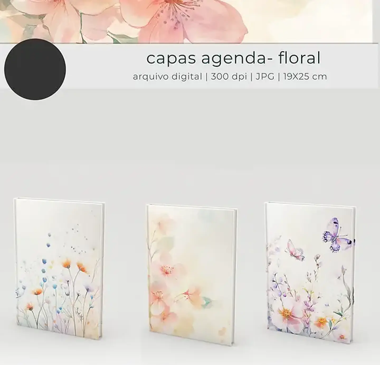 Arquivo Capas Floral Aquarela - Tutti 2