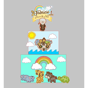 Arquivo de Corte Topo Arca de Noé