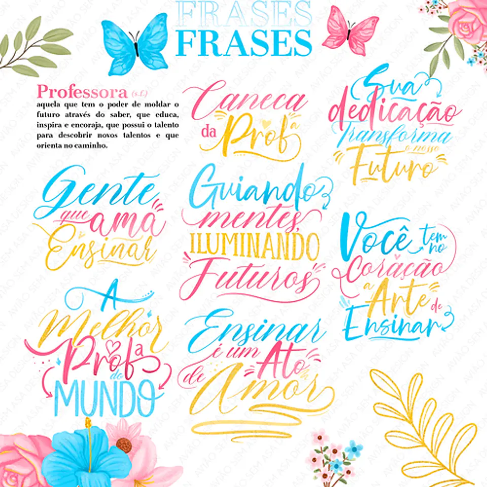 Arquivo Canecas Dia dos Professores Alfabeto - Avião de Papel 5