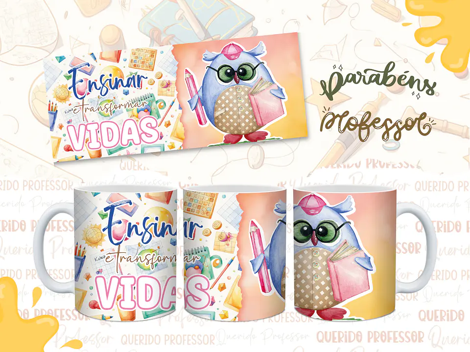 Arquivo Canecas Dia dos Professores Corujinha - Originale 12