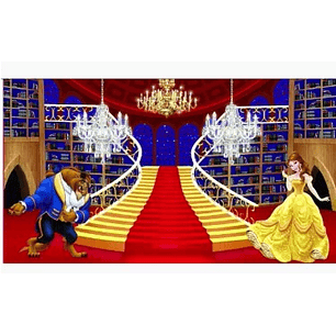 Arquivo Convite Animado A Bela e a Fera Video