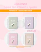 Arquivo Combo Mini Planner e Agenda 2025 - BRANCO PAPEL - Thumbnail 4