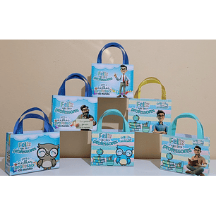 Arquivo Dia dos Professores Combo Sacolinhas Feminino e Masculino