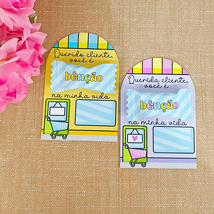 Arquivo de Corte Cliente Card Balinha - desenhitos da jana