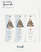Kit Digital Ilustrações Nossa Senhora Aparecida 4 | (Santinhos) - Carinas Paper - Thumbnail 3